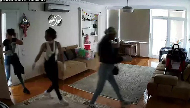 Bebek için eve takılan kamera hırsızları görüntüledi!