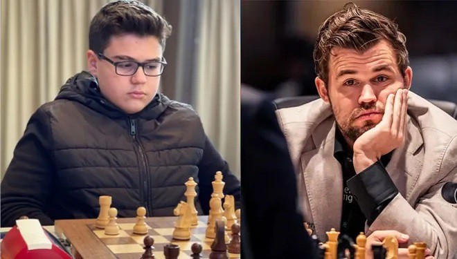 13 yaşındaki Yağız Kaan, Carlsen'i 41 saniyede mat etti