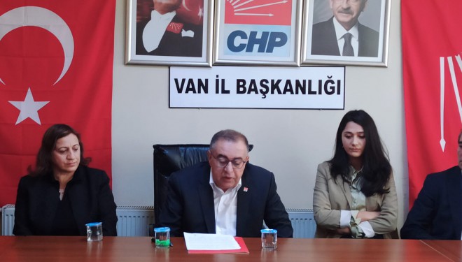 CHP Van İl Başkan Seracettin Bedirhanoğlu’ndan “EYT” Açıklaması