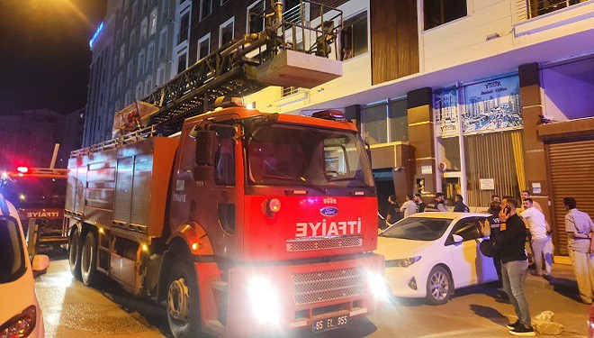Van’da apartman yangını: 40 kişi dumandan etkilendi