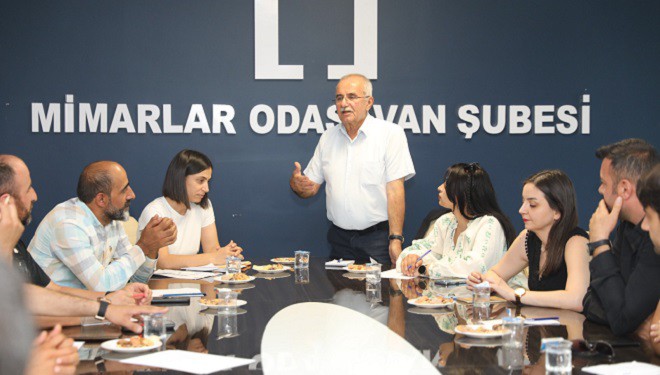 İpekyolu Belediyesi Stratejik Plan çalışmaları kapsamında TMMOB ile bir araya geldi