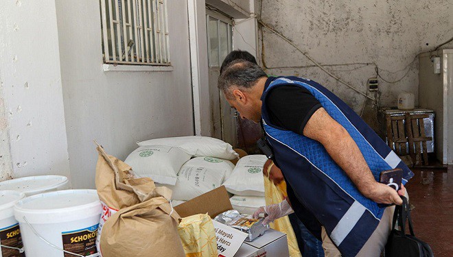 VBB zabıtası Halk Ekmek Fabrikasını denetledi