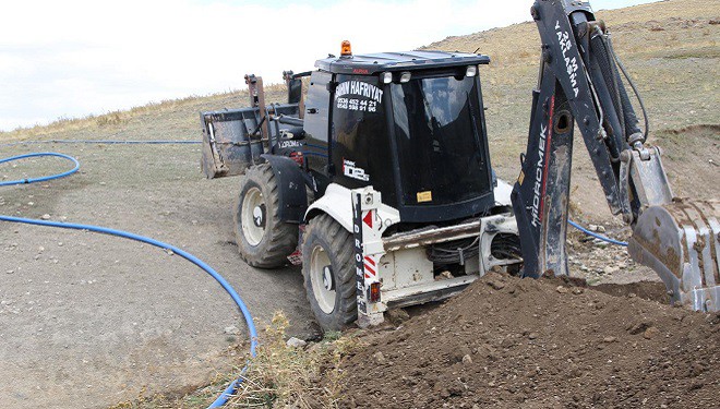 VASKİ’den Özalp’a 11 bin metre içme suyu hattı 