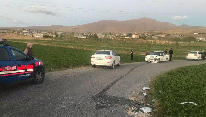 Van'da otomobil ağaca çarptı: 1 yaralı