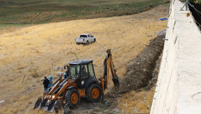 Kurubaş AFAD evlerinin 10 yıllık su hasreti sona eriyor