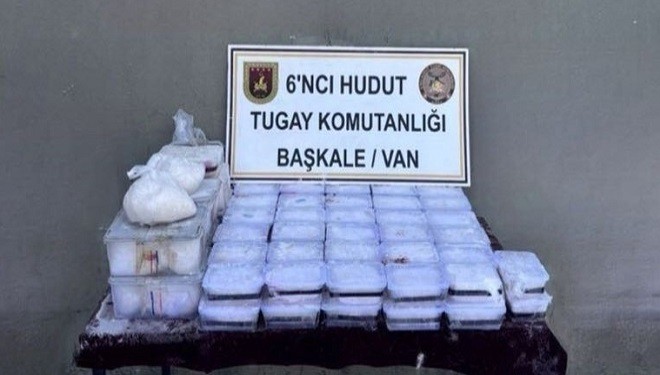 Van'da 71 kilo uyuşturucu madde ele geçirildi