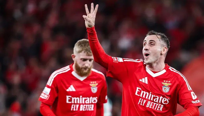 Kerem Benfica'yı sırtlamaya devam ediyor