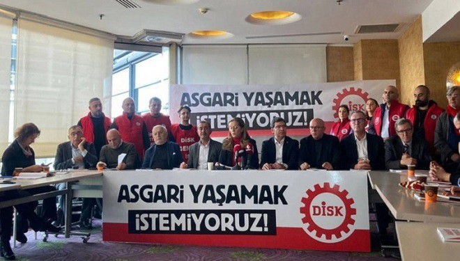 DİSK'ten asgari ücret zammı için talepler