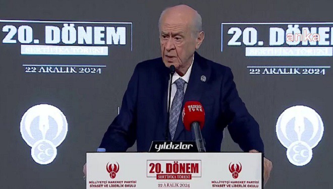 Bahçeli: İmralı ile görüşmeler sonunda terörün bittiği açıklanmalı