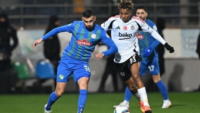 Beşiktaş evine 1 puan ile dönüyor!