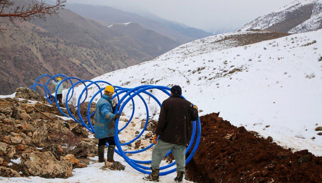 VASKİ’den Çatak’ın köyüne hayat veren su projesi