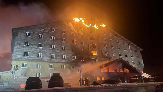 Kartalkaya’da otel yangını: 76 ölü, 51 yaralı