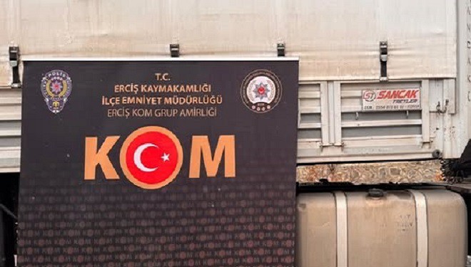 Erciş’te 844 litre kaçak akaryakıt ele geçirildi