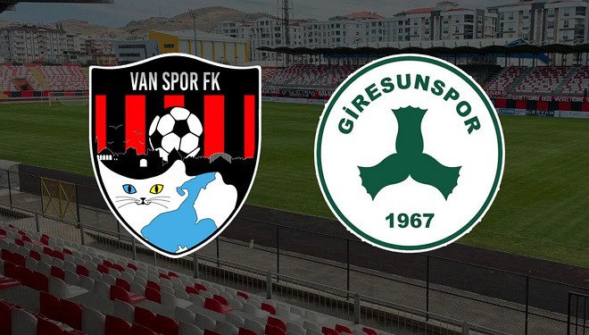 Vanspor FK - Giresunspor maçı canlı izle