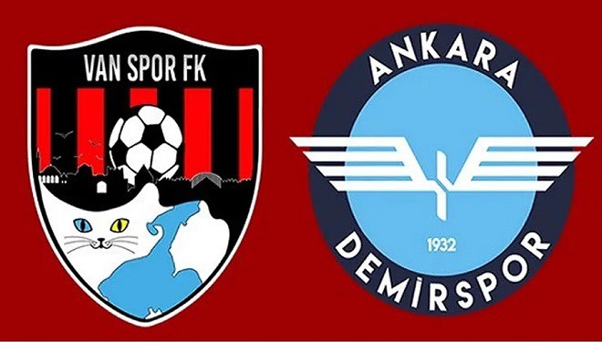 Vanspor FK - Ankara Demirspor maçı canlı izle